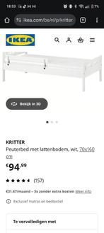 5 kinderbedjes te koop, Ophalen, 70 tot 85 cm, Zo goed als nieuw, Matras