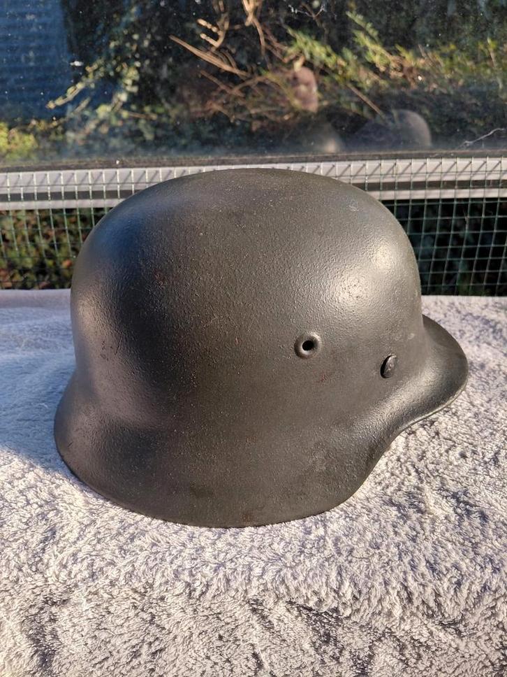 Duitse helm M40 SD., Verzamelen, Militaria | Tweede Wereldoorlog, Ophalen of Verzenden