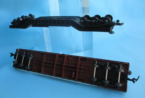 4-2 CONTAINER LADERS -H0- U.S.A., Hobby en Vrije tijd, Modeltreinen | H0, Zo goed als nieuw, Wagon, Overige merken, Verzenden