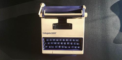 Collegiate 1000 typemachine in originele doos (retro toy), Antiek en Kunst, Antiek | Speelgoed, Ophalen of Verzenden