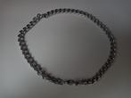 Nieuwe stalen ketting voor heren van 45 cm lang. en 9, Verzenden, Nieuw, Overige kleuren, Overige materialen
