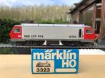 MARKLIN 3323 SBB CFF LOCOMOTIVE ÉLECTRIQUE Re4/4 10102 HO, Courant alternatif, Utilisé, Envoi, Locomotive