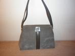zeer mooie vintage retro grijze handtas, Handtassen en Accessoires, Tassen | Damestassen, Ophalen of Verzenden, Handtas