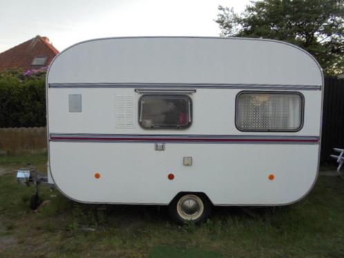 Knaus 3 pers,frigo,verwarming- waterpomp-kookvuur+voortent, Caravans en Kamperen, Caravans, Bedrijf, tot en met 4, tot 500 kg