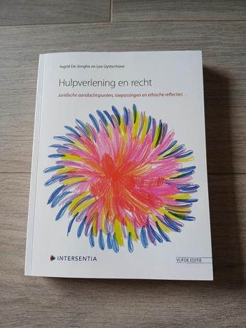 Studieboek Hulpverlening en Recht beschikbaar voor biedingen