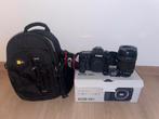 Canon 90D + objectif 18-135mm et sac, Audio, Tv en Foto, Fotocamera's Digitaal, Ophalen, Canon