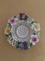 Royal Staffordshire Floral Porcelain Flower Basket 1930s, Enlèvement ou Envoi