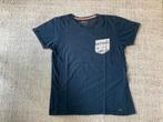 T-shirt, Bleu, Porté, Edc, Taille 46 (S) ou plus petite