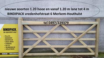 houten poorten zoals op foto uiterst goedkoop zie hieronder beschikbaar voor biedingen