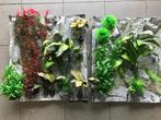 Aquarium kunstplanten en polyester achterwand, Dieren en Toebehoren, Sierelement, Zo goed als nieuw, Ophalen