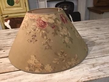 Linnen lampekap  voor gr staan lamp, 25 à 50 cm, Autres couleurs, Rond, Comme neuf