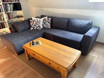 Pantera hoeksalon – grijs stof – YGO Lier (zeer goede staat) beschikbaar voor biedingen