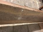 Ancien Vintage Plateau Planche pour Comptoir Bar Restaurant, 250 cm of meer, Gebruikt, Hardhout, Planken