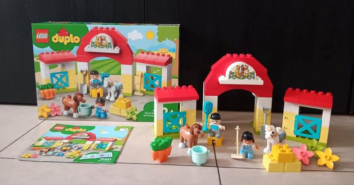Lego duplo écurie, Daisy, animaux, train, tracteur, avion, Enfants & Bébés, Jouets | Duplo & Lego, Enlèvement ou Envoi