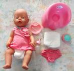 Baby Born met toebehoren, Ophalen of Verzenden, Babypop