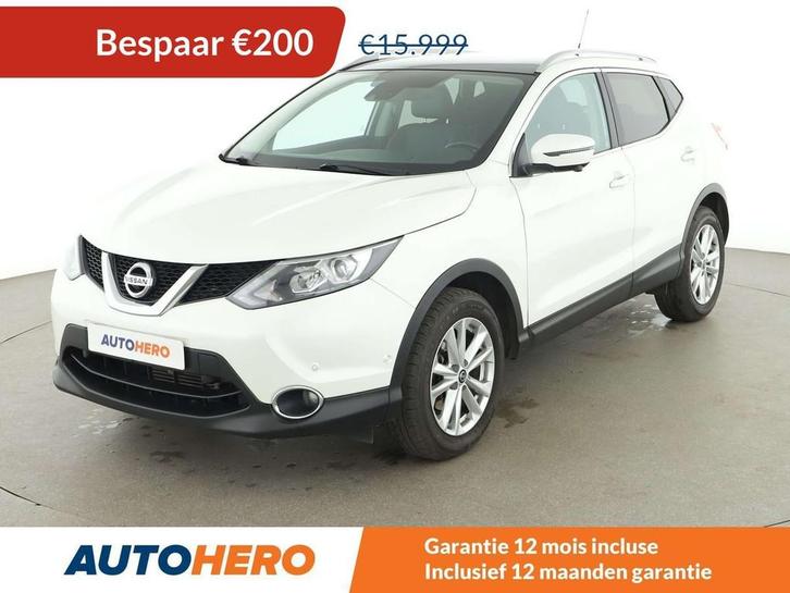 Nissan QASHQAI 1.2 Tekna (bj 2017, automaat), Auto's, Nissan, Te koop, Qashqai, 360° camera, ABS, Achteruitrijcamera, Airbags