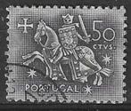 Portugal 1953-1956 - Yvert 777 - Koning Dinis - 50 c. (ST), Postzegels en Munten, Postzegels | Europa | Overig, Verzenden, Gestempeld