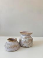 2 kleine vaasjes, Huis en Inrichting, Woonaccessoires | Vazen, Ophalen, Aardewerk of Porselein, Zo goed als nieuw, Minder dan 50 cm