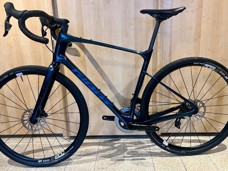 Gravelbike Giant Revolt Advanced L met nieuwe SRAM rival AXS, Fietsen en Brommers, Fietsen | Racefietsen, Zo goed als nieuw, Heren