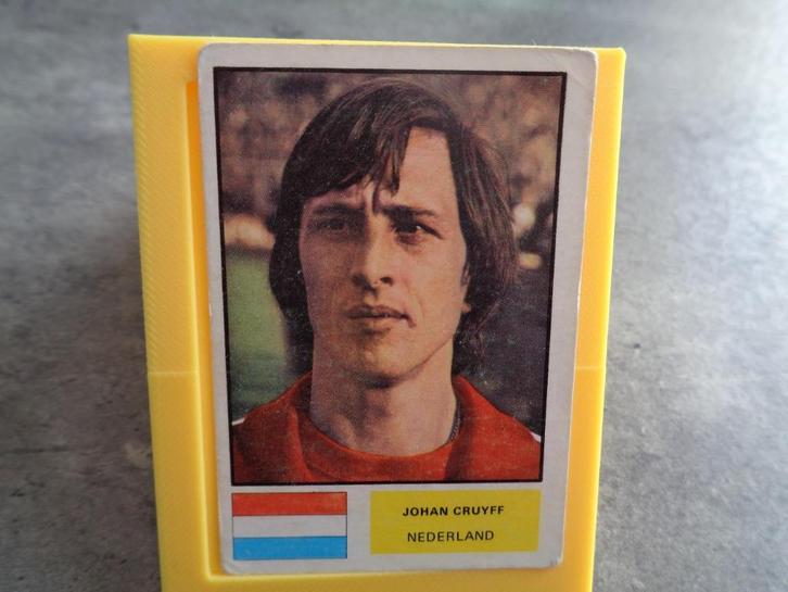VANDERHOUT   VOETBAL PRENT KAART  CRUYFF JOHAN WK 1974   WOR, Hobby en Vrije tijd, Stickers en Plaatjes, Ophalen of Verzenden