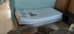 Matras CYPRUS merk VAN LANDSCHOOT met elektrisch bed, Ophalen, Eenpersoons, Zo goed als nieuw, 200 cm