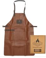 Goodman BBQ schort uit leder, Ophalen, Nieuw