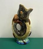 Nimy - Majolica Vis Kan, Antiek en Kunst, Ophalen of Verzenden