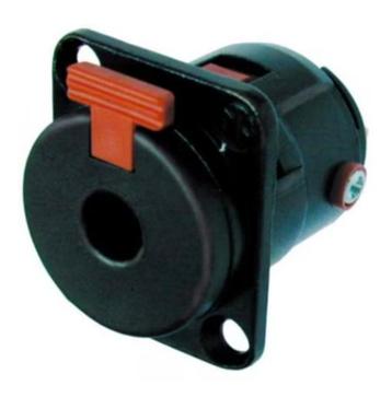 Neutrik NJ3FP6C-B 6.3mm jack chassisdeel female, verguld beschikbaar voor biedingen