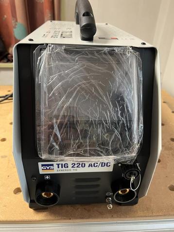 Poste à souder GYS TIG 220 AC/DC HF FV + torche + pince + ..