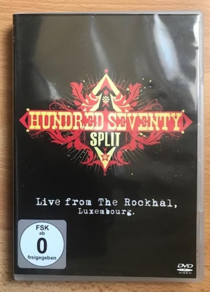 DVD HUNDRED SEVENTY SPLIT LIVE LUXEMBOURG TEN YEARS AFTER, Cd's en Dvd's, Vinyl | Rock, Gebruikt, Poprock, Ophalen of Verzenden