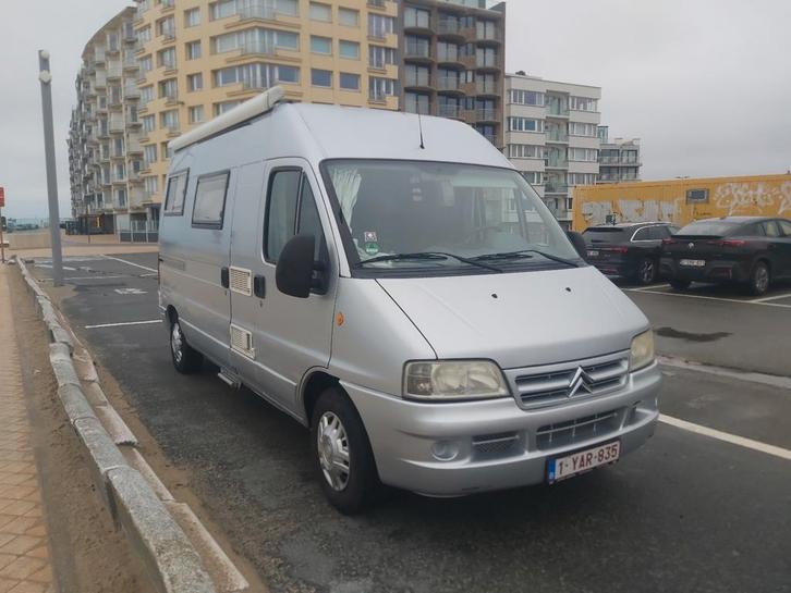Mobilhome Citroën Jumper, Caravans en Kamperen, Mobilhomes, Particulier, Navigatie, ABS, Ophalen