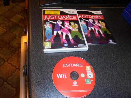 WII Just Dance (orig-compleet), Consoles de jeu & Jeux vidéo, Jeux | Nintendo Wii, Utilisé, Autres genres, 3 joueurs ou plus, À partir de 3 ans