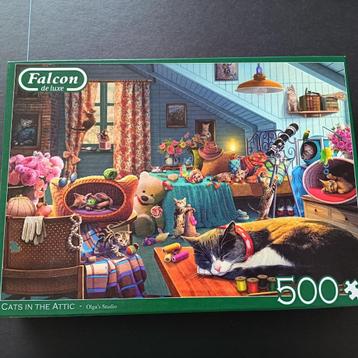 legpuzzel, Hobby en Vrije tijd, Denksport en Puzzels, Ophalen, 500 t/m 1500 stukjes, Zo goed als nieuw, Legpuzzel