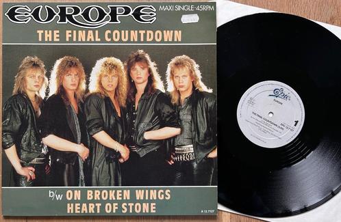 EUROPE - The final countdown ( 12# ), Cd's en Dvd's, Vinyl | Rock, Zo goed als nieuw, Poprock, 12 inch, Ophalen of Verzenden