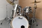Pearl drumstel export smokey chrome, Muziek en Instrumenten, Drumstellen en Slagwerk, Ophalen, Zo goed als nieuw, Pearl
