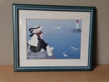 Reproduction du peintre Diane Ethier., Enlèvement