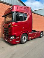 Scania S580 50j Scania V8 full option, Auto's, Automaat, Scania, Leder, Particulier