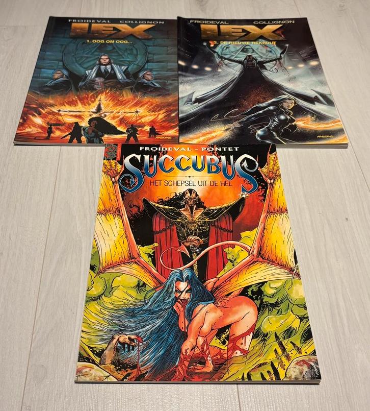 Succubus + Lex compleet, Livres, BD, Comme neuf, Enlèvement ou Envoi