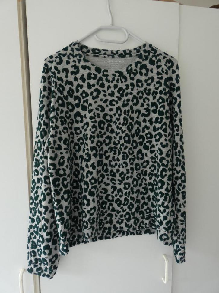 Trui Majestic Filatures, Kleding | Dames, Truien en Vesten, Gedragen, Maat 42/44 (L), Groen, Ophalen of Verzenden