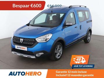 Dacia Dokker 1.3 TCe Stepway (bj 2019) beschikbaar voor biedingen