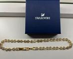 Collier en or Swarovski Una Angelic, Bijoux, Sacs & Beauté, Enlèvement ou Envoi, Or, Comme neuf, Avec cristal