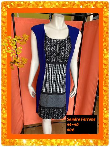 Robe pour femme 44=40. Sandro Ferrone, Enlèvement ou Envoi, Comme neuf, Bleu