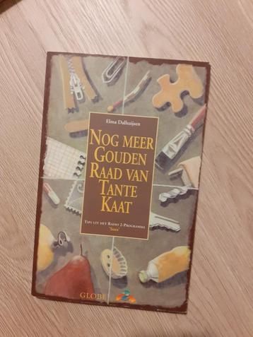 Boek 'Nog meer gouden raad van Tante Kaat' beschikbaar voor biedingen