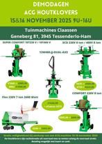 Demoweekend acg houtklovers, Tuin en Terras, Ophalen, Nieuw, Elektrisch, Staand