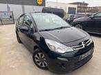 Citroën C3 1.0Benzine 140.xxxkm 2014/Parkeersensor,Garantie, Auto's, Voorwielaandrijving, Stof, Zwart, Zwart