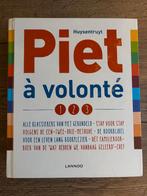 PIET A VOLONTE - Piet à Volonté - Hardcover (nieuw), Piet Huysentruyt, Gezond koken, Nieuw, Tapas, Hapjes en Dim Sum