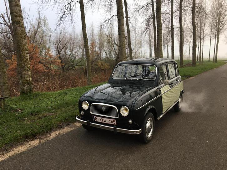 Te koop originele 4L Parisienne 1966, Auto's, Oldtimers, Particulier, Renault, Benzine, Stadsauto, 4 deurs, Handgeschakeld, Groen