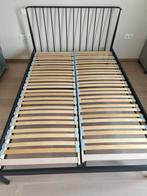 Bed frame Abildro en lattenbodem, Huis en Inrichting, Ophalen, Zo goed als nieuw, Zwart