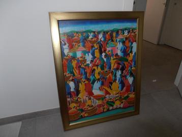schilderij in kader beschikbaar voor biedingen