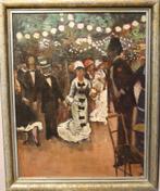 Mooi olieverfschilderij op paneel, Ophalen of Verzenden